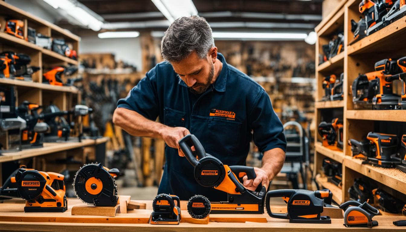 How do I choose a chainsaw sharpener?