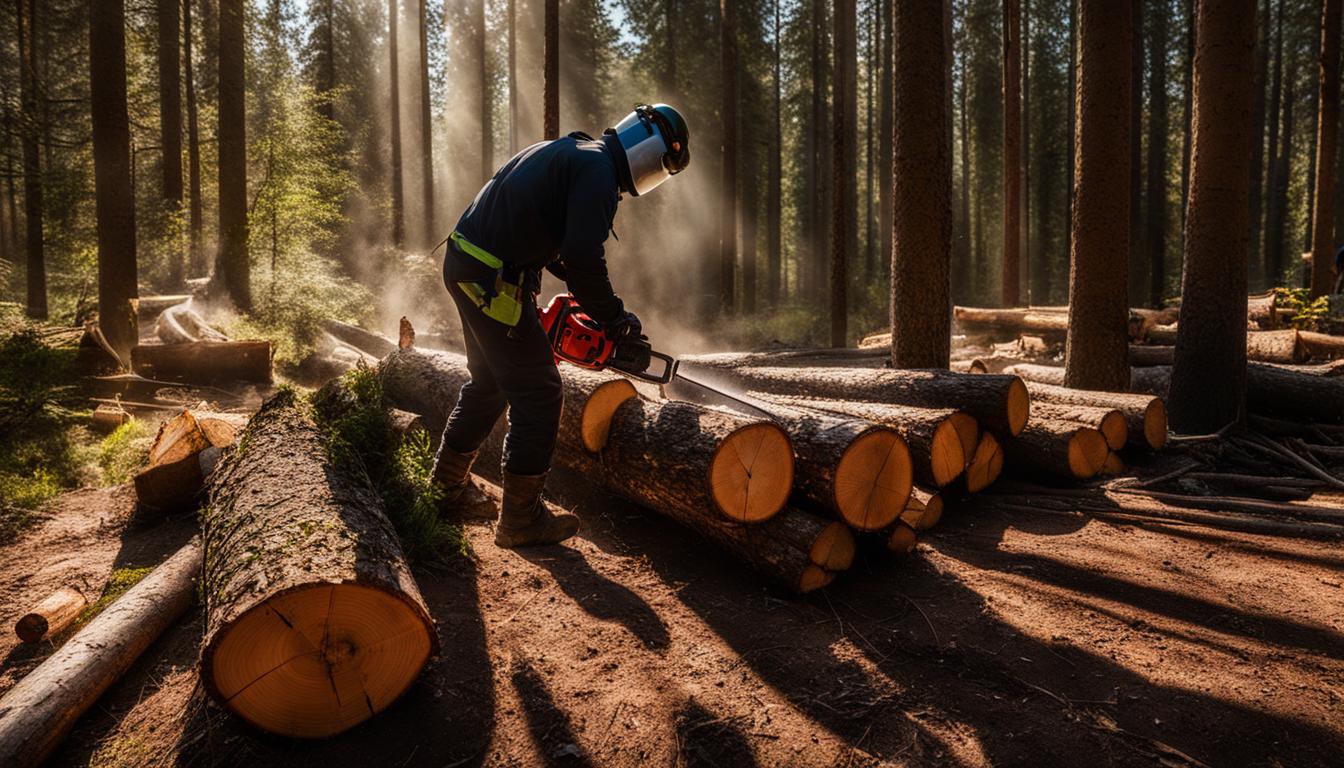 How To Cut Firewood With A Chainsaw