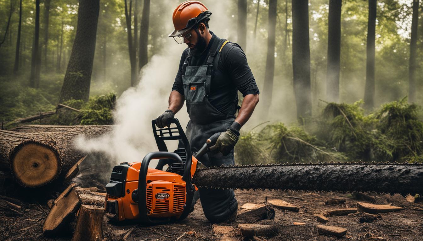 Why Does my Chainsaw Bog Down When I Give It Gas?